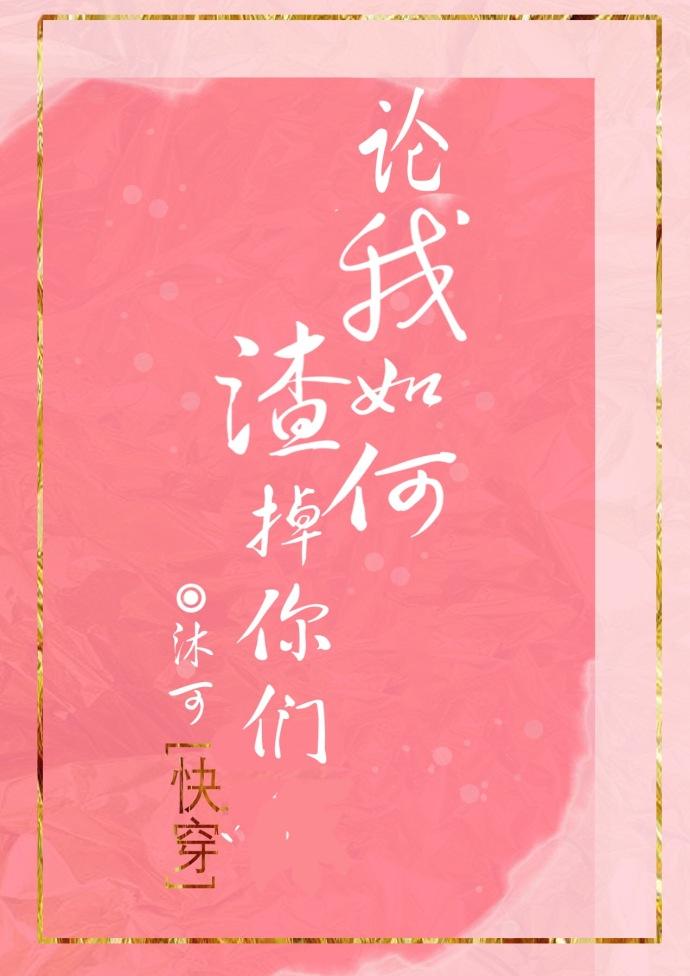 论我如何渣掉你们 作者沐可